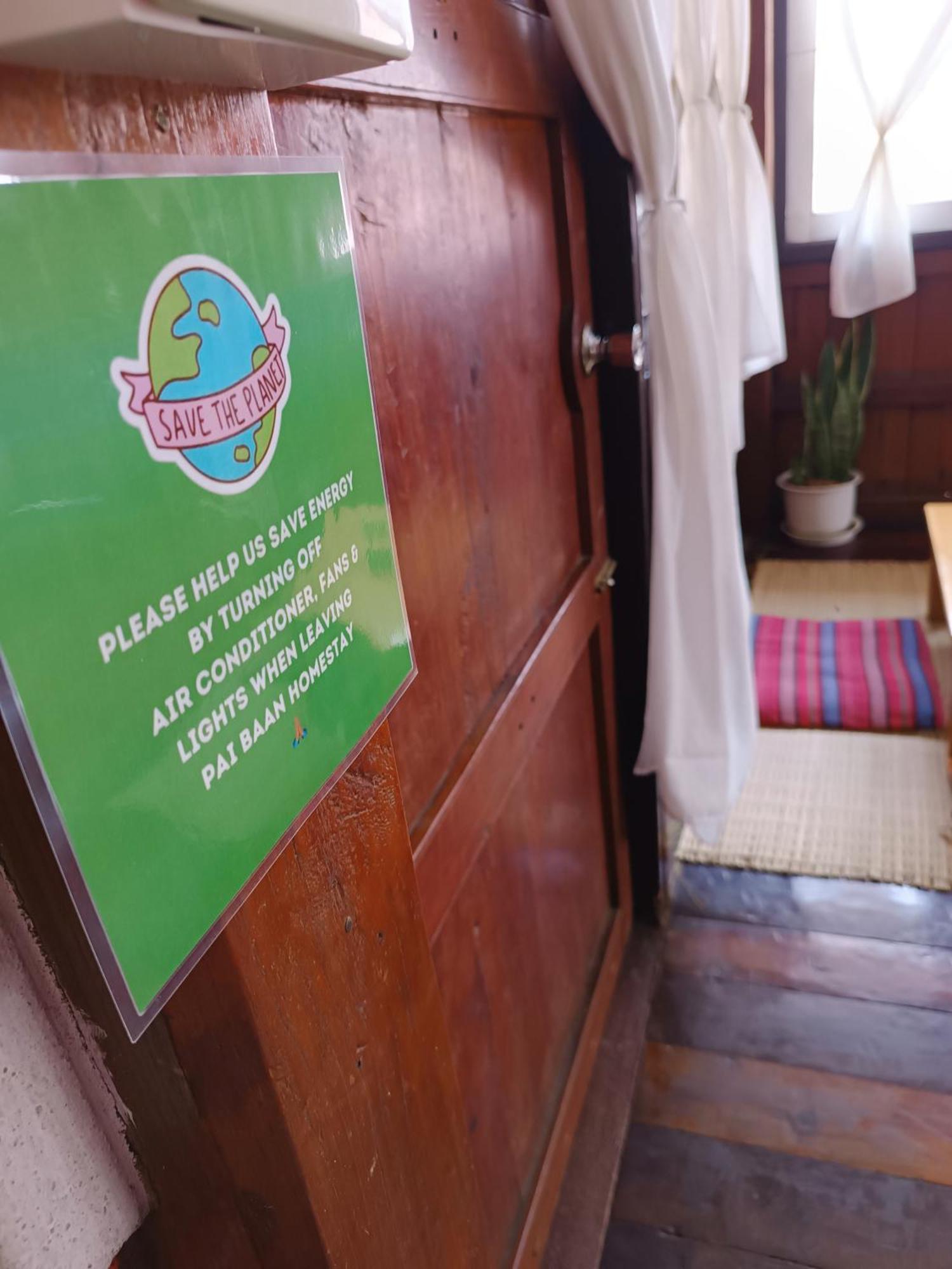 Pai Baan Homestay ปายบ้าน โฮมสเตย์ ถนนคนเดินปาย Dış mekan fotoğraf